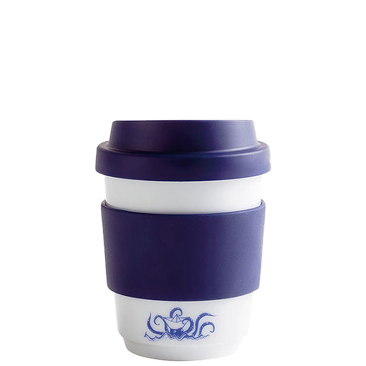 Ahoi Marie Becher 0,27 l + Trinkdeckel Papierschiffchen