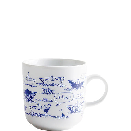 Ahoi Marie Kaffeebecher 0,30 l Papierschiffchen
