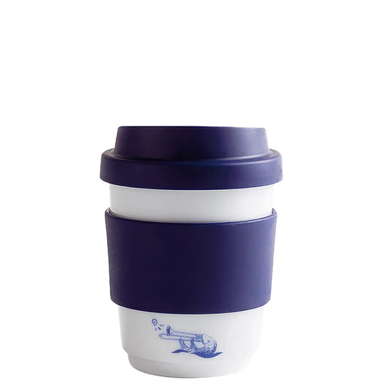 Ahoi Marie Becher 0,27 l + Trinkdeckel Kleine Elbmusik