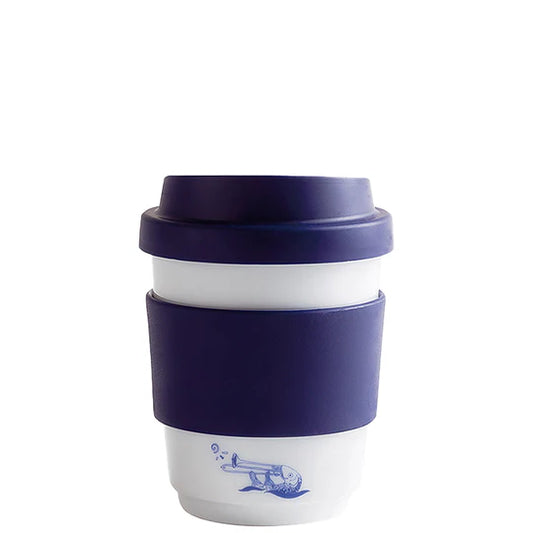 Ahoi Marie Becher 0,27 l + Trinkdeckel Kleine Elbmusik