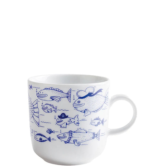 Ahoi Marie Kaffeebecher 0,30 l Fischschwarm
